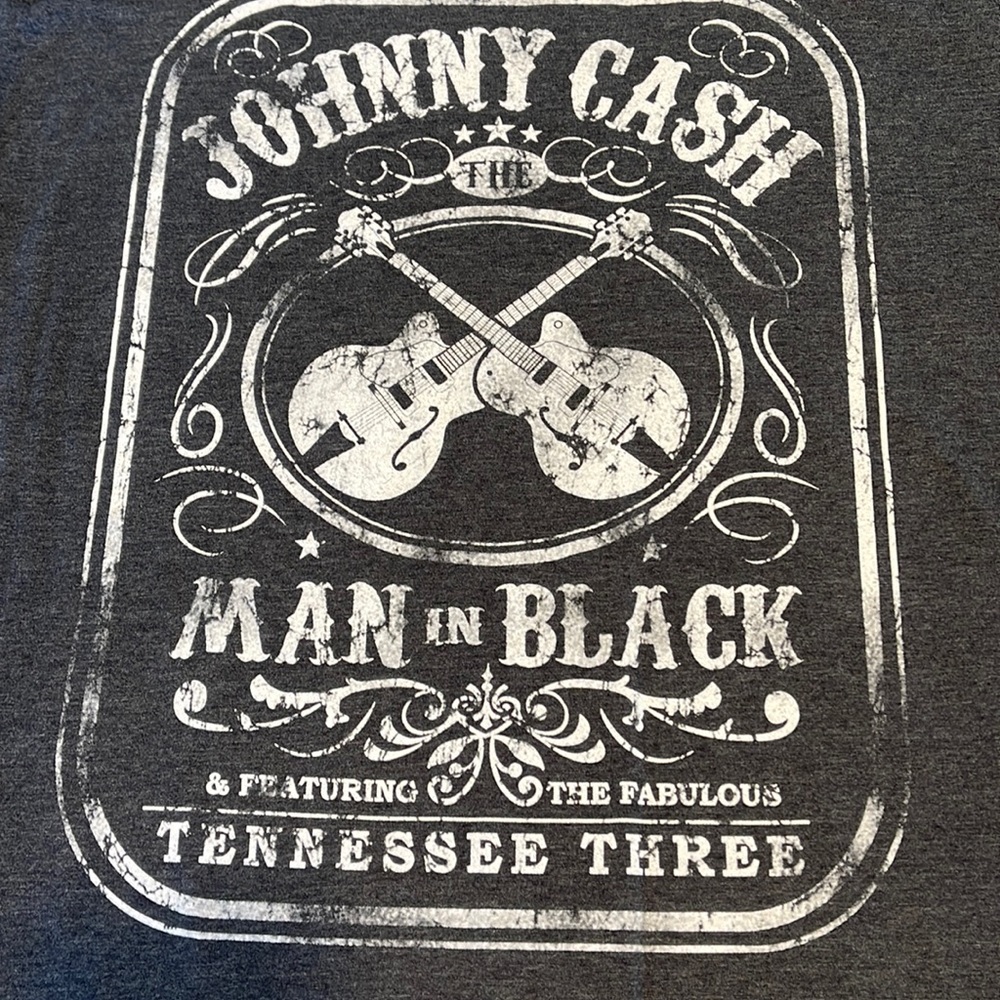 Vintage inspired Johnny Cash T Shirt